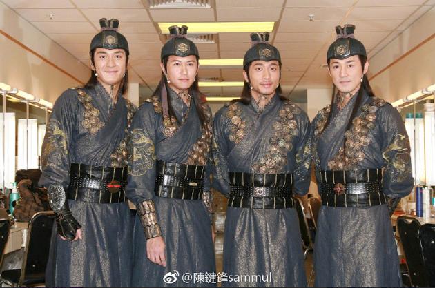 少年四大名捕重聚!林峯吴卓羲马国明陈键锋同框