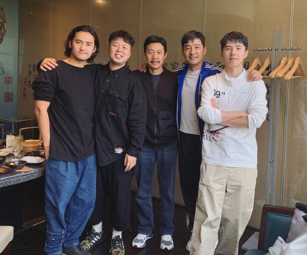 男子汉重聚!杜海涛与袁弘张丰毅郭晓冬刘昊然