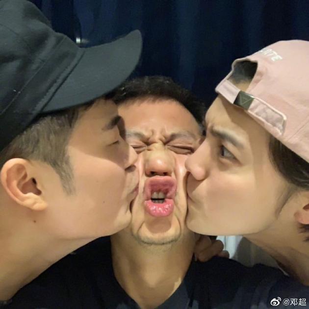 邓超鹿晗陈赫集体换头像 遭网友调侃：三个小傻子