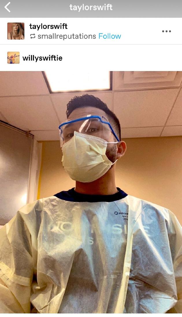 『医护』霉霉感谢抗疫前线医护：谢谢你们所做的一切