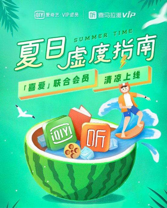 喜马拉雅爱奇艺与喜马拉雅推出“喜爱”联合会员：追剧听书 双倍快乐