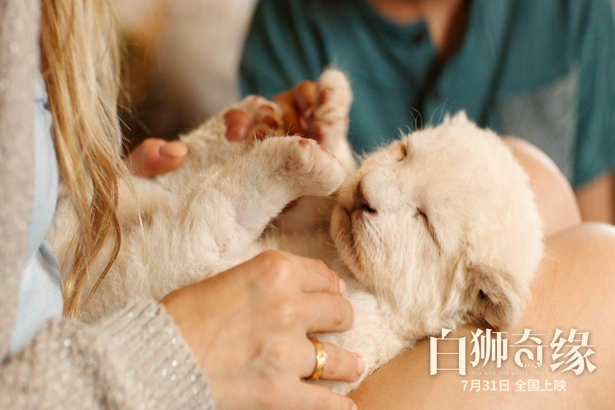 《白狮奇缘》发终极预告 硬核少女携白狮出逃