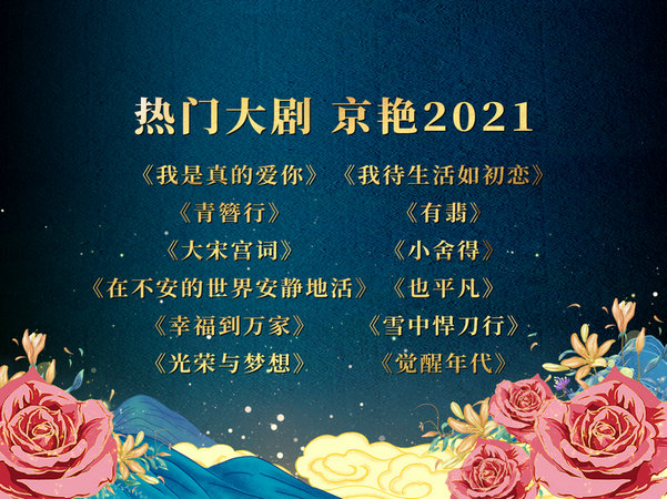 北京卫视2021剧集片单：《有翡》《小舍得》等12部大剧待播