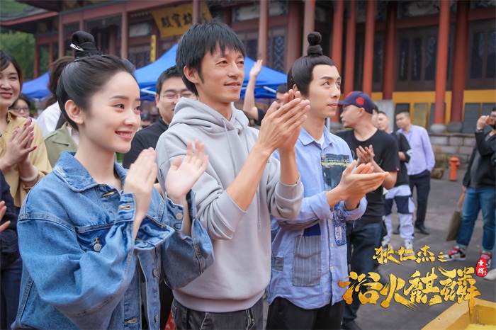 童辉导演狄仁杰系列第三部《狄仁杰之浴火麒麟》开机