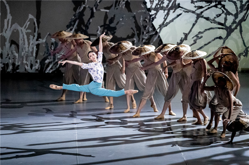中央芭蕾舞团《花一样开放》在武汉琴台大剧院上演