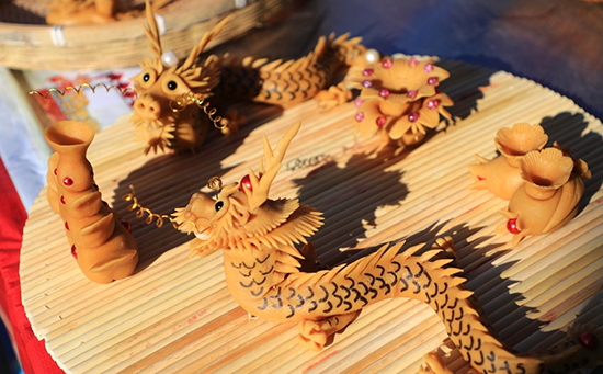 民间技术捏面人儿