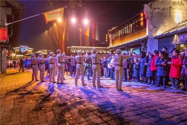 《暗战·沙家浜》行进式夜游+陶醉式戏剧说明赤色文化