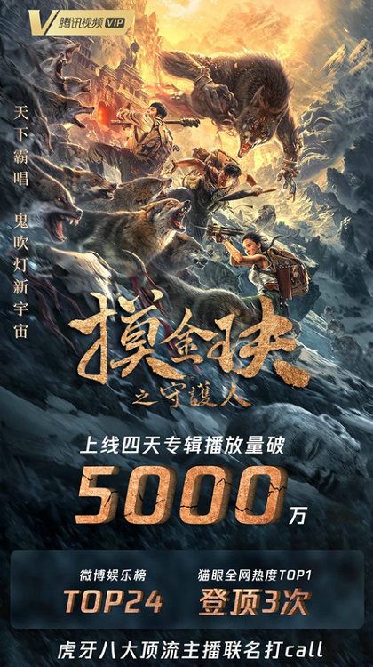 鬼吹灯前传《摸金玦之守护人》上线热度高