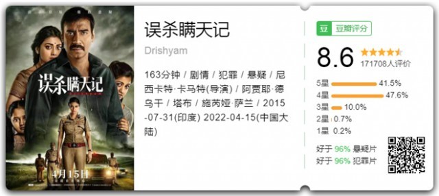 犯罪电影《误杀》原版定档，不按“套路”出牌！