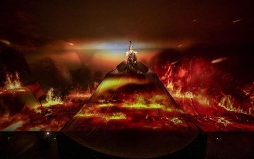 美好生活 星耀太行 山西晋城华谊兄弟星剧场美好生活综合体《重逢晋城》演出受到广大群众欢迎