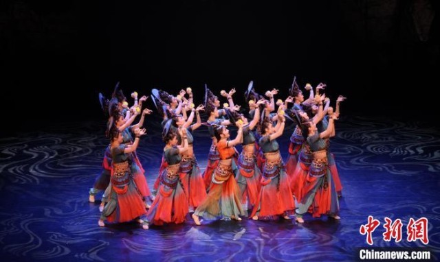 舞剧《五星出东方》在舞蹈上独具特色 鲁俊辉 摄