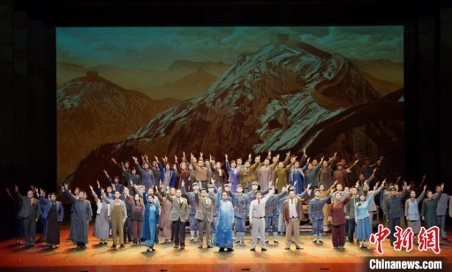 民族歌剧《义勇军进行曲》首度亮相京城 讲述国歌诞生的故事