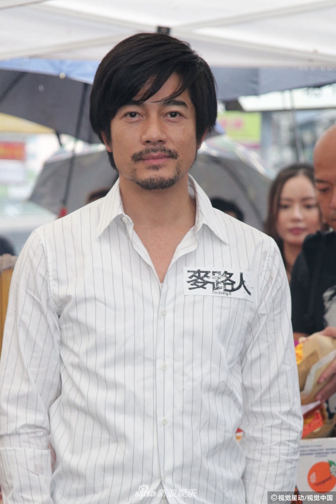 郭富城首搭档杨千嬅 为体验新角色挨饿显憔悴