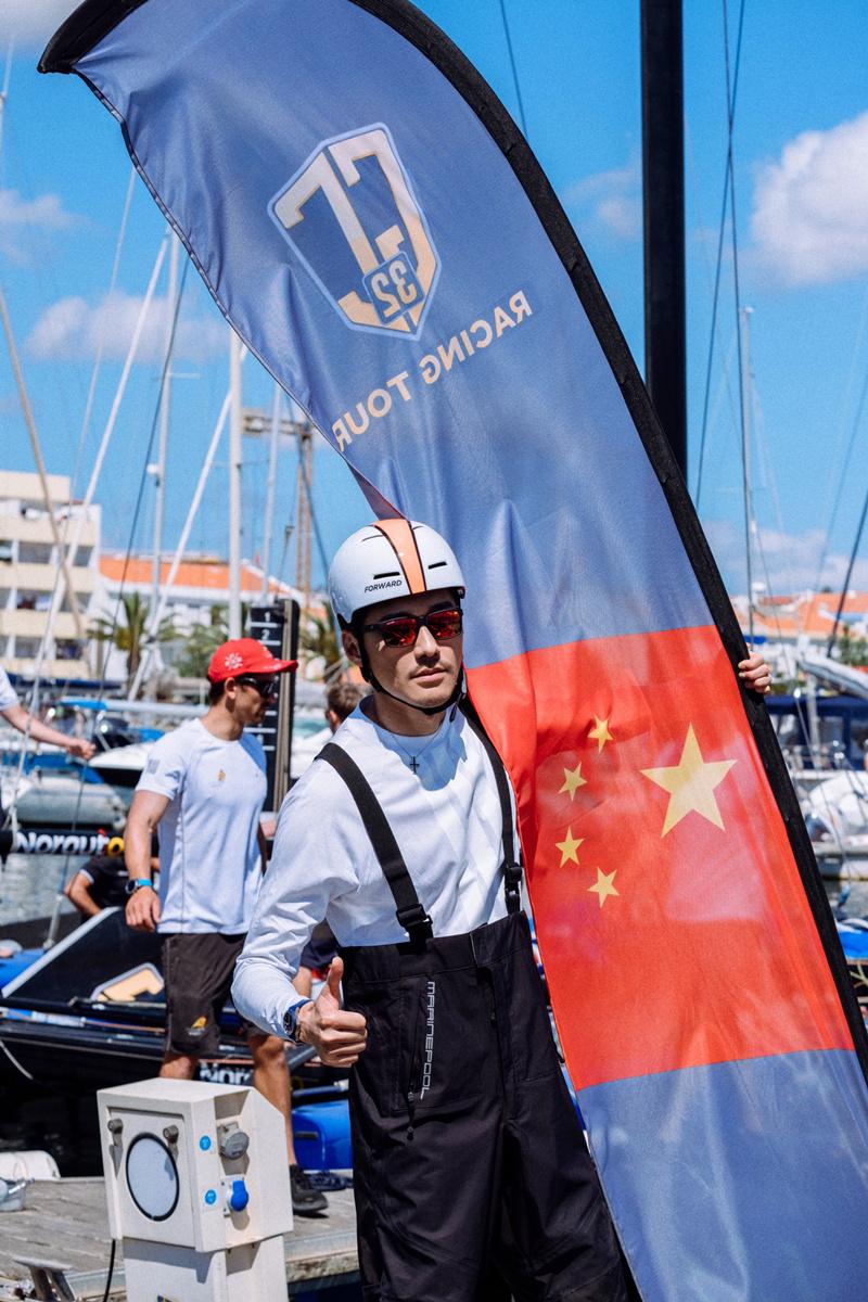 胡兵助力中国首支参赛帆船队 自上船体验"速度与激情_娱乐频道_中国
