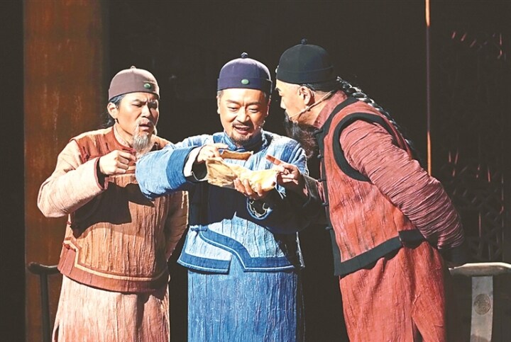 原创话剧《问骨》剧照