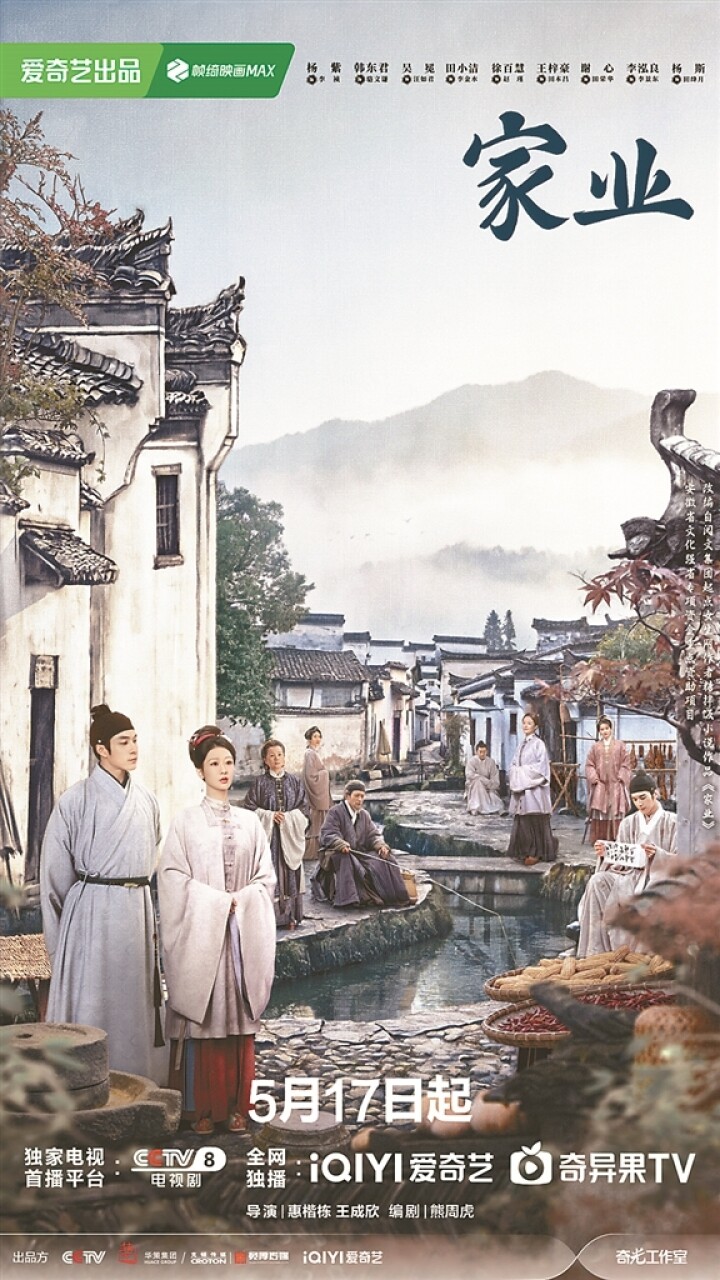 电视剧《家业》海报